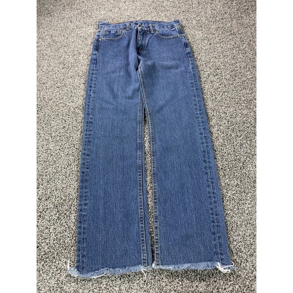 Levi's Other - Levi's 505 Regular Fit Straight Jeans Men's Size 29X30 Blue